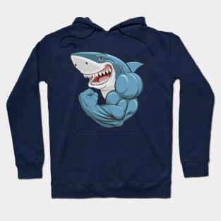 strong sharks Hoodie